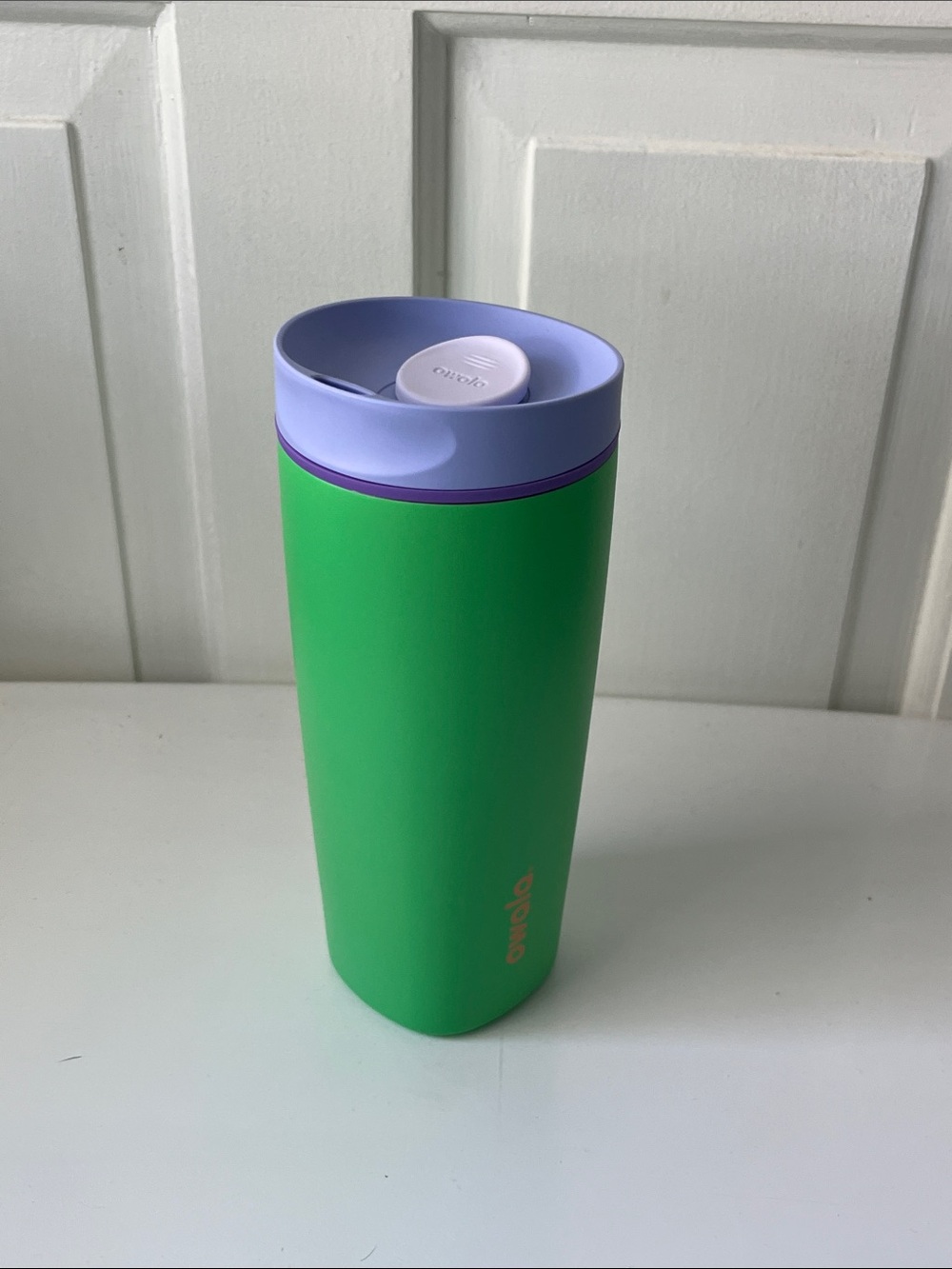 Owala Green & Lavender Travel Tumbler - Sleek Insulated Bottle 20oz